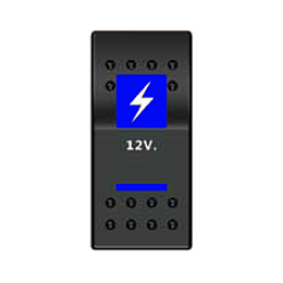 Тумблер 12V (тип A)