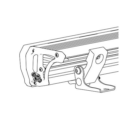 Комплект креплений для плоских поверхностей (Intensity LED Light Bar)